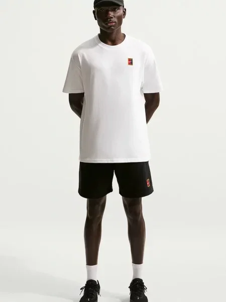 Nike Sportswear tréningové tričko pánske NikeCourt biela