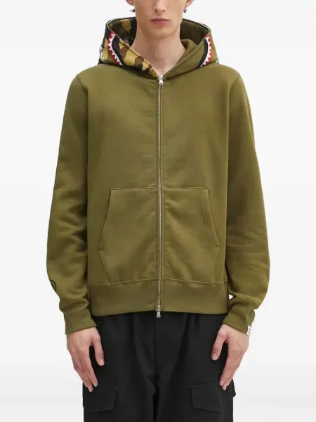 Hanorac cu glugă A Bathing Ape® verde