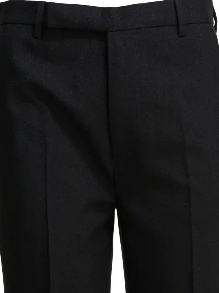 Pantaloni Rick Owens de lână negru