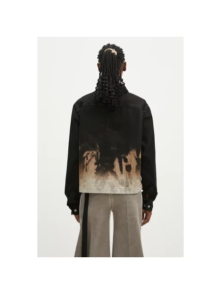 Kurtka jeansowa Rick Owens czarna