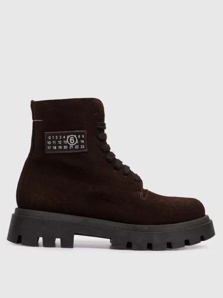 Детские ботинки Maison Margiela Mm6 коричневые