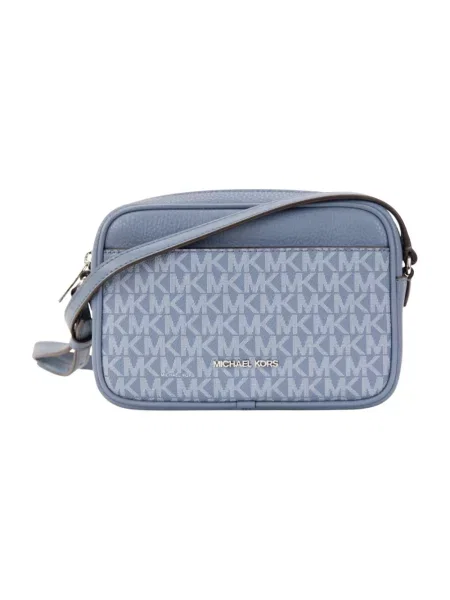 Torebka crossbody Michael Kors skórzana niebieska
