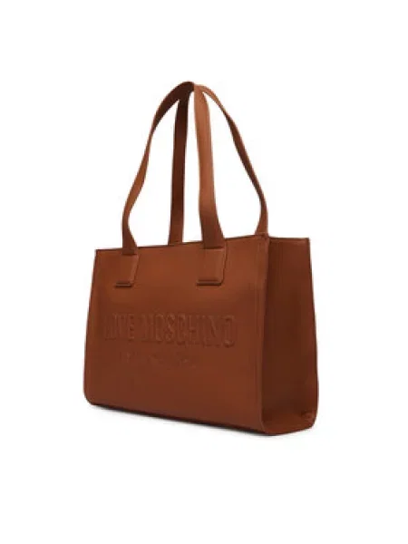 Kabelka LOVE MOSCHINO hnedá