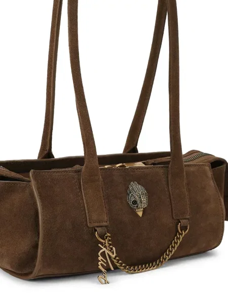 Kurt Geiger London kabelka typu baguette dámska semišová Sloane hnedá