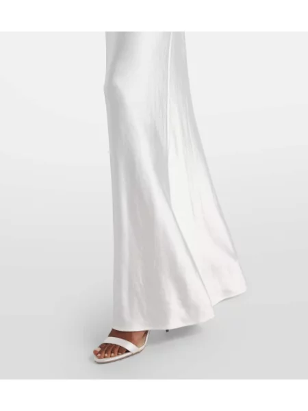 Rochie Self-portrait din satin alb