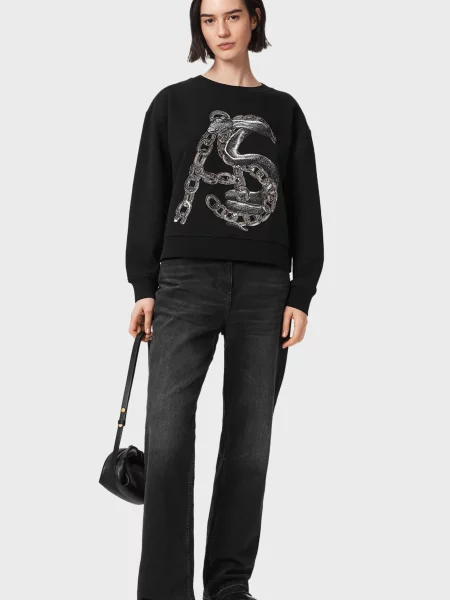Свитшот Allsaints черный