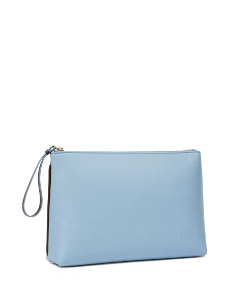 Portofel Paul Smith din piele albastru