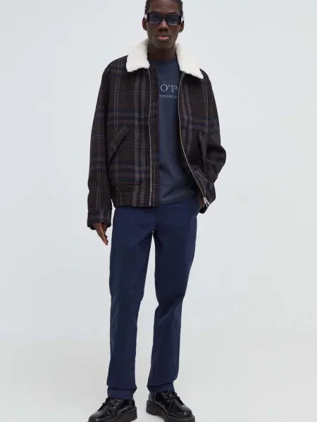 Hlače Levi's mornarsko modra