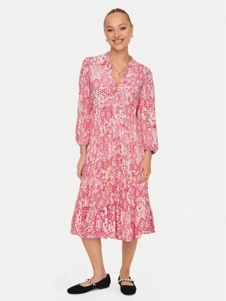 ONLY Vsakodnevna obleka Milana roza