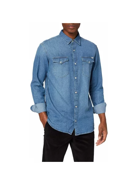 Koszula Jack&jones niebieska