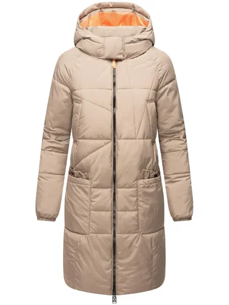 NAVAHOO Zimski kaput Bliblablubb taupe siva