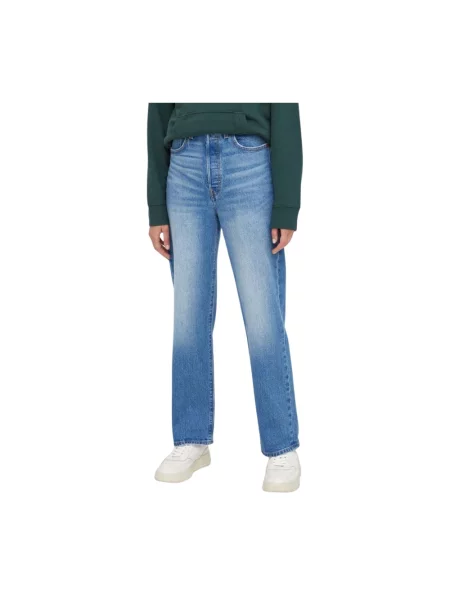 Jeansy straight leg Levi's niebieskie