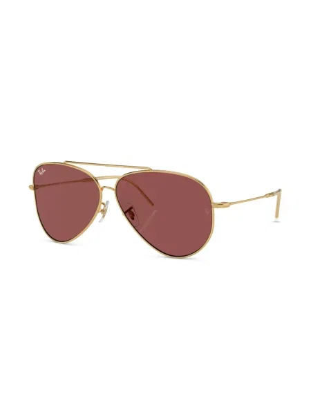 Saulės akiniai Ray-ban auksinė