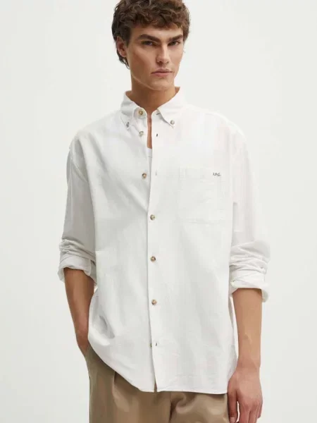 A.P.C. ing Chemise Mateo Logo fehér