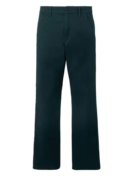 Calvin Klein Jeans „Chino“ stiliaus kelnės žalsvai mėlyna
