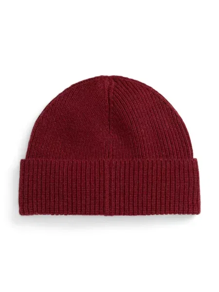 Шапка з додаванням вовни Polo Ralph Lauren бордовий