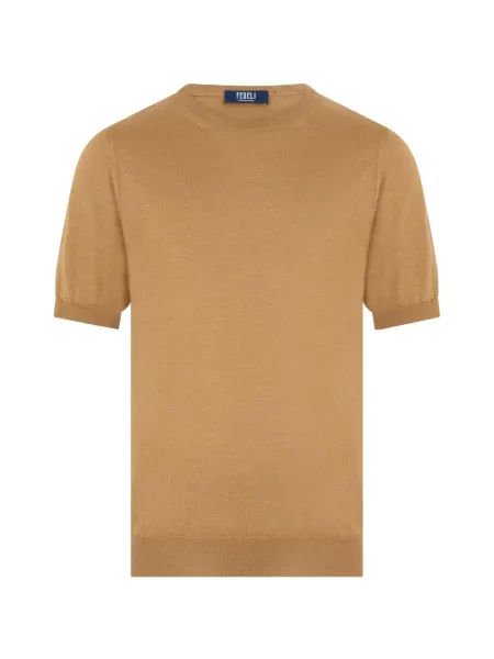 Scurt tricou Fedeli maro