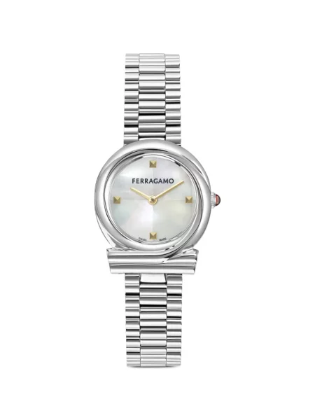 Ceas Ferragamo alb