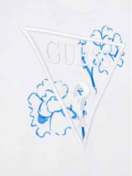 Guess Póló Regular Fit fehér