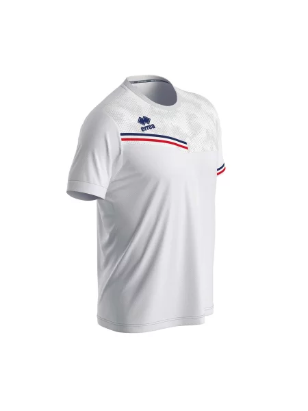 T-Shirt Errea Evan Koszulka Z Krótkim Rękawem Ad Dorośli biała