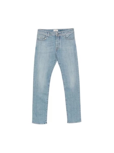 Jeansy straight leg Jacob Cohen niebieskie