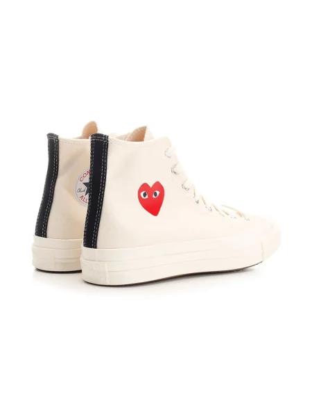 Sneakersy Comme Des Garcons Play białe
