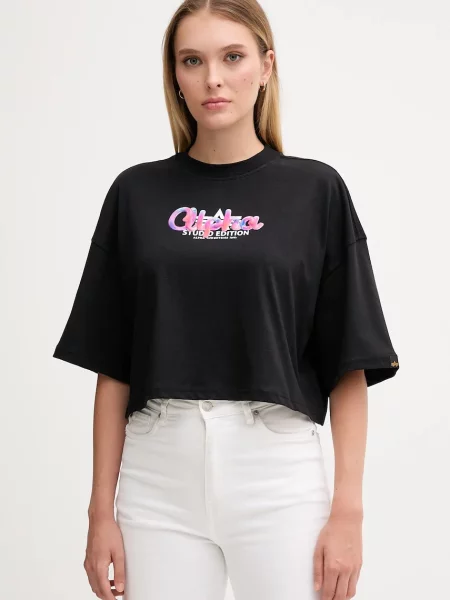 Tričko Alpha Industries černá