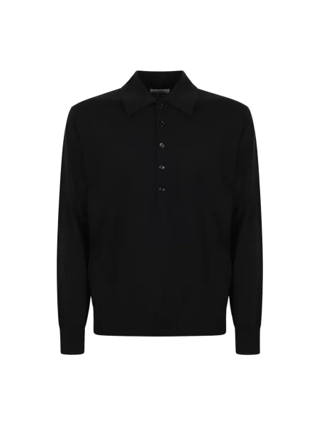Koszulka polo Dries Van Noten casual czarna
