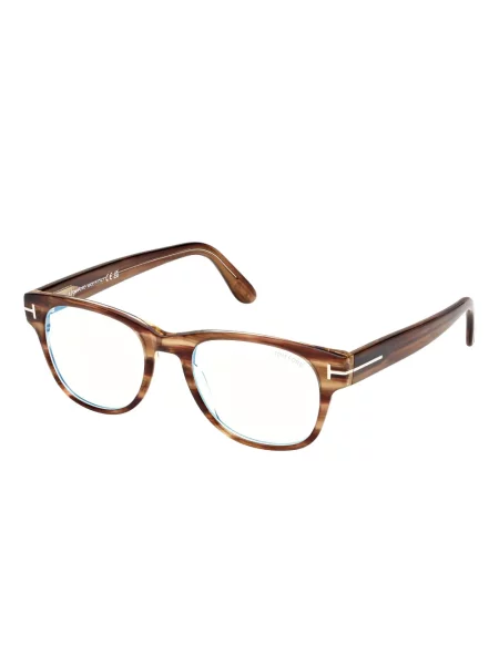 Ochelari de soare pătrați Tom Ford Eyewear maro