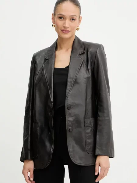 Pinko sacou de piele REIMAGINE by Patrick Mcdowell maro