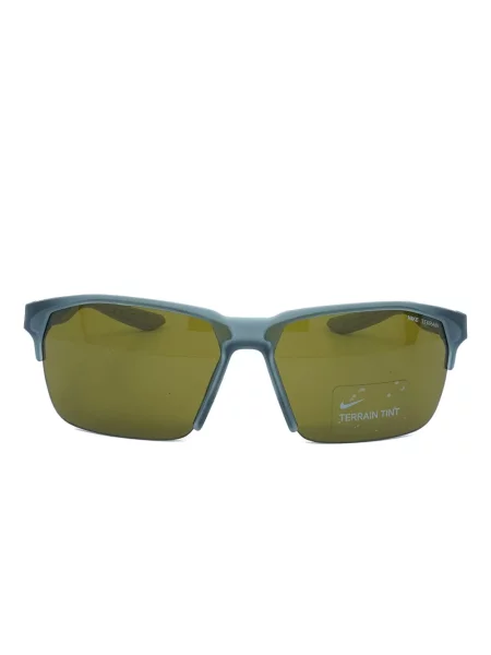 Ochelari de soare Nike cu cordon din jerseu cu imprimeu abstract gri