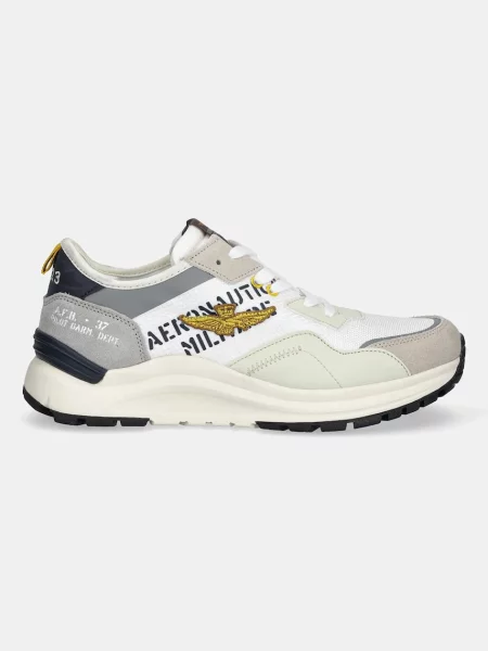 Aeronautica Militare sneakers alb
