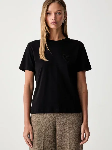Twinset tricou pentru femei din negru