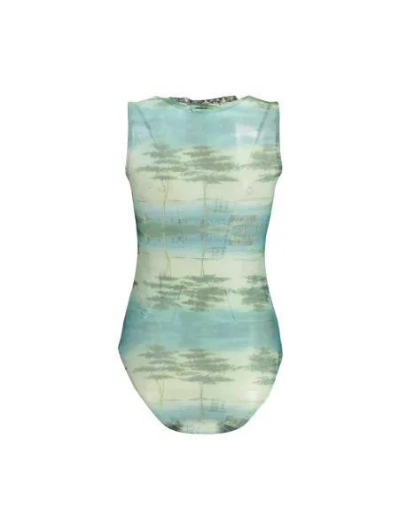 Top Desigual zielony