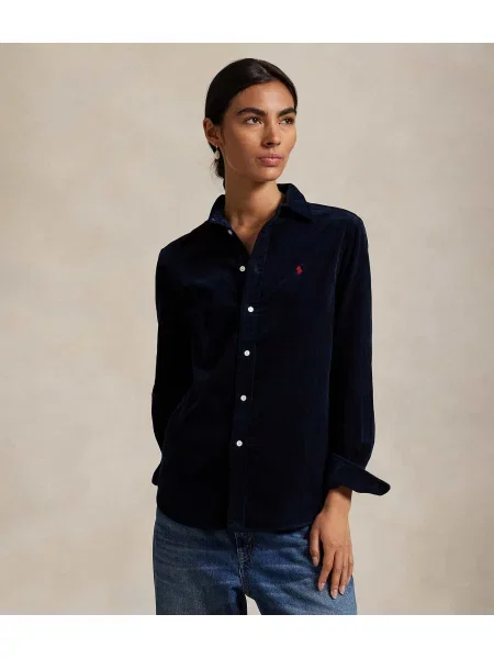 POLO RALPH LAUREN De catifea reiată cămașă