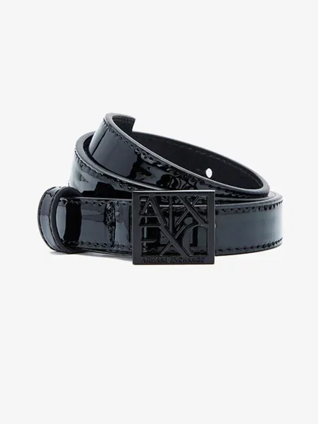 Ремінь Armani Exchange чорний