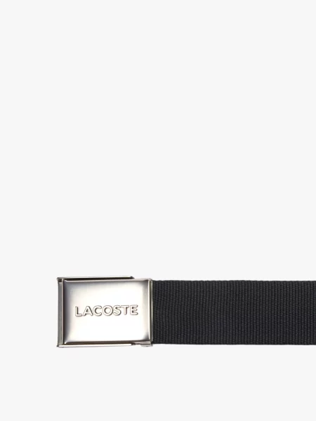 Ремінь Lacoste чорний