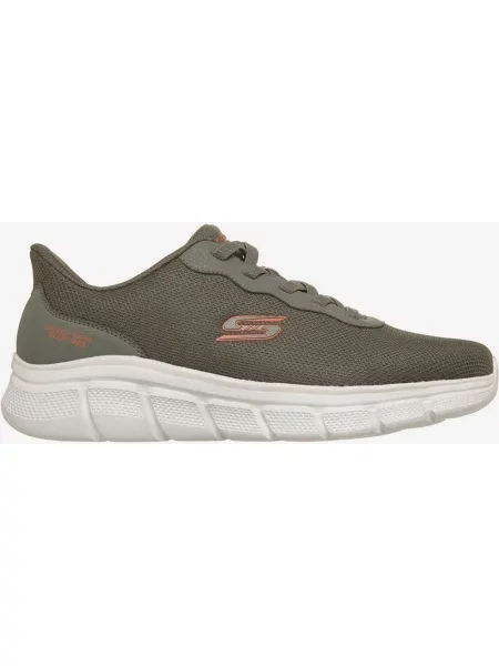Buty do biegania Skechers Slip-Ins BOBS Sport B Flex Glacial Edge zielony oliwkowy 40 biały