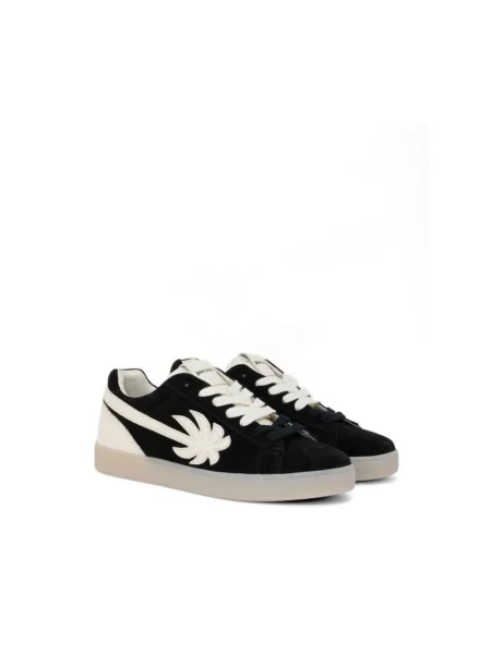 Buty do tenisa Palm Angels zamszowe do tenisa czarne