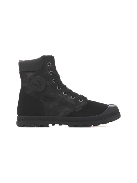 Pantofi Palladium tricotate negru