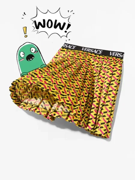 Fustă copii Versace galben