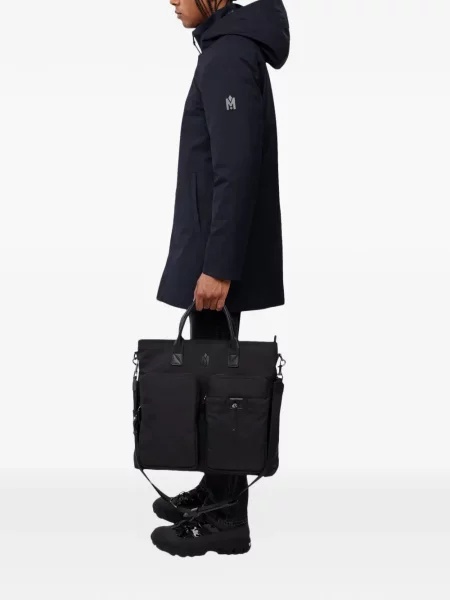 Парка Mackage с качулка синьо