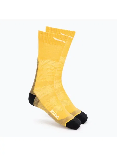 Șosete pentru bărbați Salewa Ortles AM Crew gold