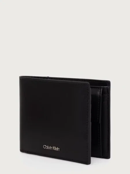 Calvin Klein pénztárca és kulcstartó férfi bőr fekete