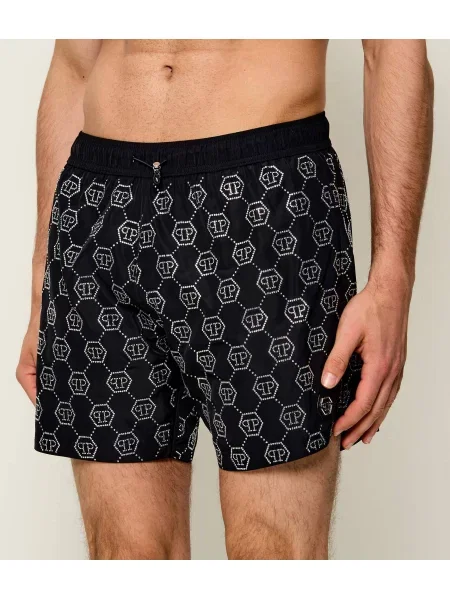 Pantaloni scurți Philipp Plein negru