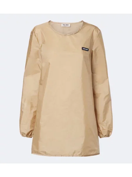 Rochie Miu Miu cu autograf bej