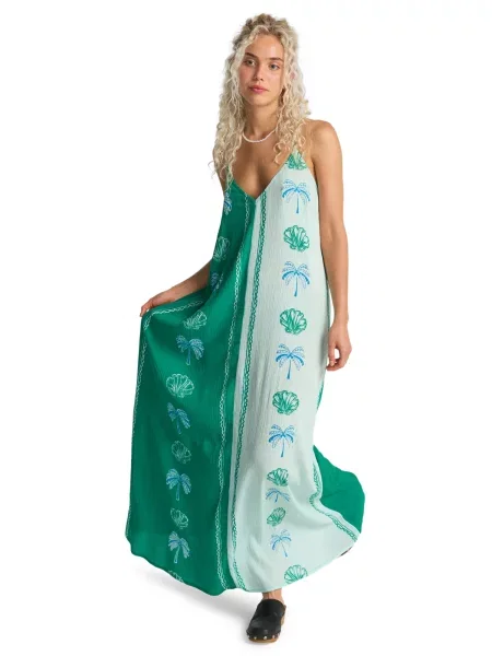 BILLABONG Rochie de vară deschis / verde / verde mentă albastru