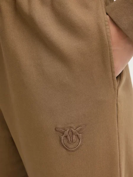 Спортивні штани Pinko однотонні коричневий