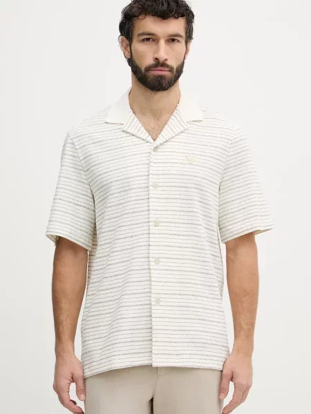 Guess cămașă bărbați bej