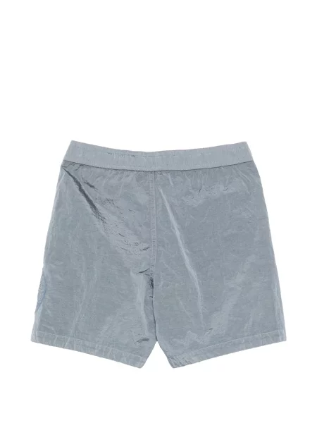 Kąpielówki dziecięce Stone Island niebieskie